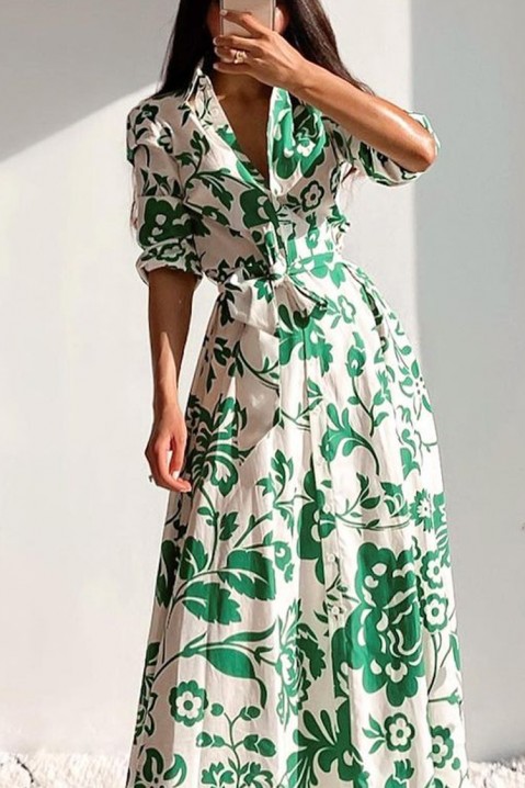 Φόρεμα JUVELA, Χρώμα: πράσινο, IVET.EU - Εκπτώσεις έως -80%
