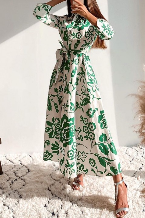Φόρεμα JUVELA, Χρώμα: πράσινο, IVET.EU - Εκπτώσεις έως -80%