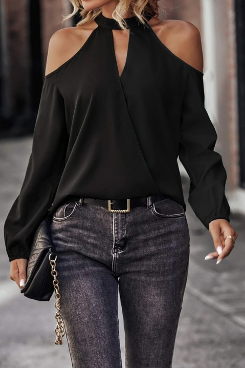 Γυναικεία μπλούζα VANDOLA BLACK, Χρώμα: μαύρο, IVET.EU - Εκπτώσεις έως -80%