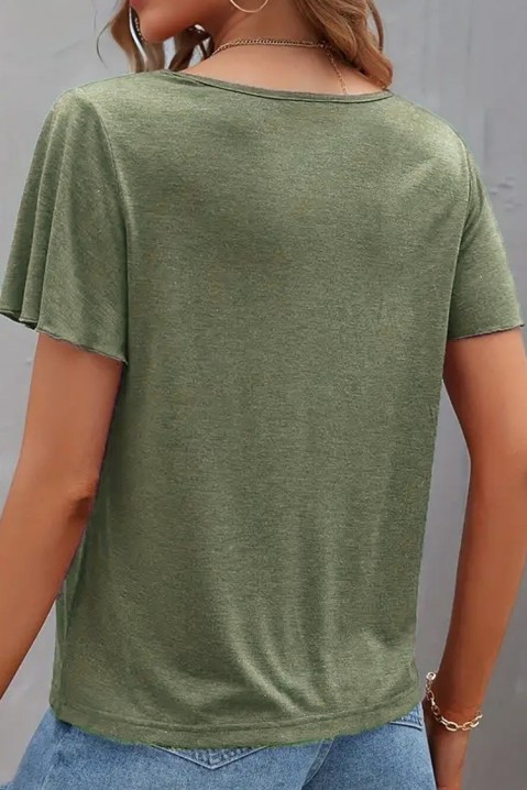 Κοντομάνικο μπλουζάκι MERDELDA, Χρώμα: πράσινο, IVET.EU - Εκπτώσεις έως -80%