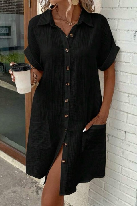 Φόρεμα SEOMELA, Χρώμα: μαύρο, IVET.EU - Εκπτώσεις έως -80%