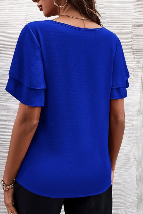 Γυναικείο μπλουζάκι ROFIELDA BLUE, Χρώμα: μπλε, IVET.EU - Εκπτώσεις έως -80%