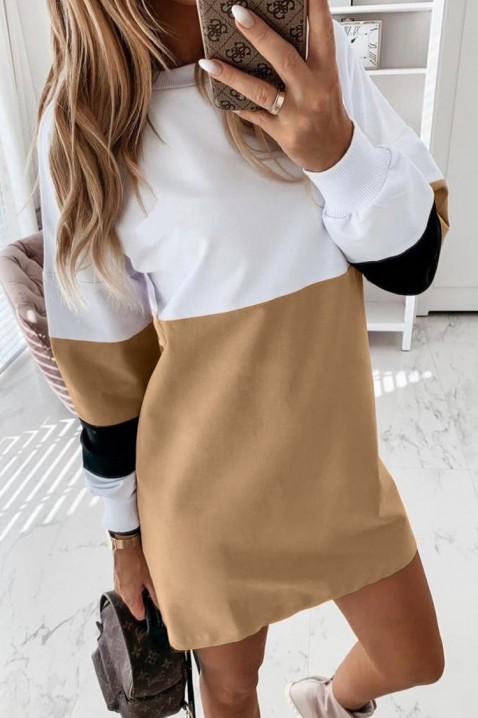 Dámská blůza TRIGONA BEIGE, Barva: mnohobarevná, IVET.EU - Stylové oblečení