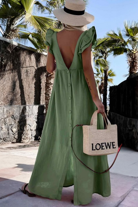 Šaty TIMORZA GREEN, Barva: zelená, IVET.EU - Stylové oblečení