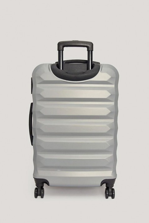 Komplet 3 kufrů FELTINO SILVER, Barva: štříbrná, IVET.EU - Stylové oblečení