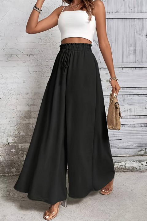 Dámské kalhoty IMOPILDA BLACK, Barva: černá, IVET.EU - Stylové oblečení