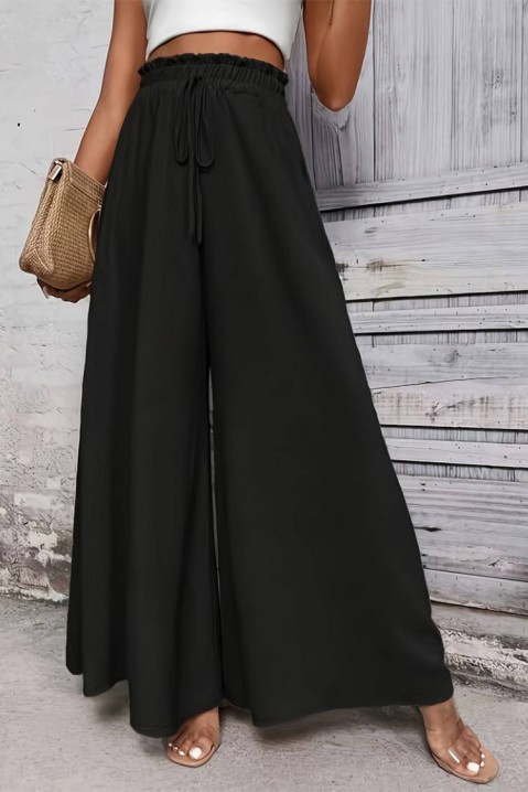 Dámské kalhoty IMOPILDA BLACK, Barva: černá, IVET.EU - Stylové oblečení