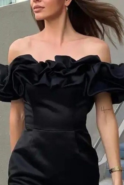 Šaty ANDIANA BLACK, Farba: čierna, IVET.EU - Štýlové oblečenie