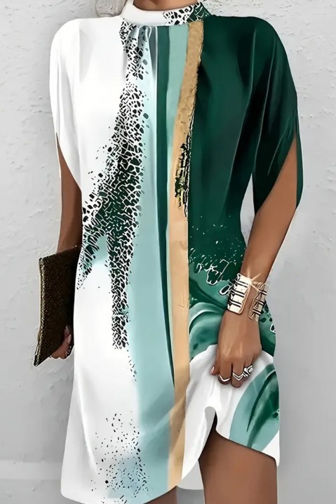 Šaty ZOLDERFA GREEN, Farba: zelená, IVET.EU - Štýlové oblečenie