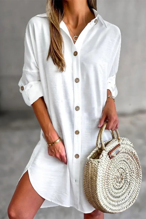 Φόρεμα KATIONDA, Χρώμα: άσπρο, IVET.EU - Εκπτώσεις έως -80%