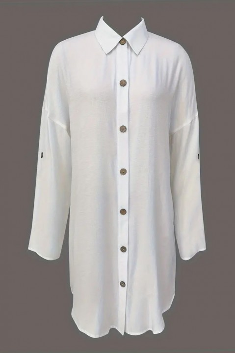 Φόρεμα KATIONDA, Χρώμα: άσπρο, IVET.EU - Εκπτώσεις έως -80%