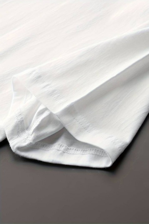 Κοντομάνικο μπλουυζάκι SOARFILA, Χρώμα: άσπρο, IVET.EU - Εκπτώσεις έως -80%
