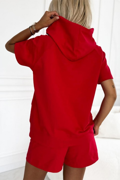 Komplet GOKSELFA RED, Barva: červená, IVET.EU - Stylové oblečení