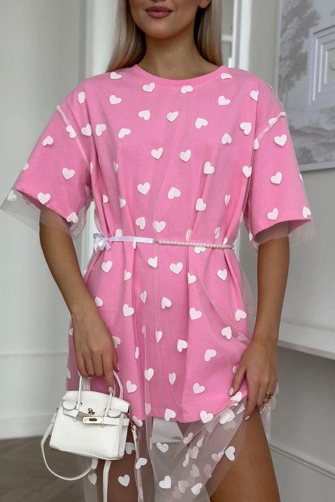 Φόρεμα RIMOPEZA PINK, Χρώμα: ροζ, IVET.EU - Εκπτώσεις έως -80%