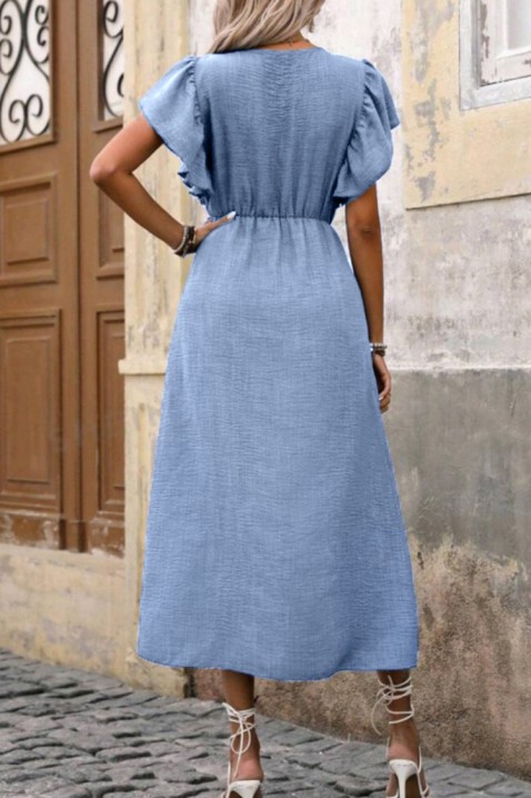 Šaty DOJIELFA, Barva: světle modrá, IVET.EU - Stylové oblečení