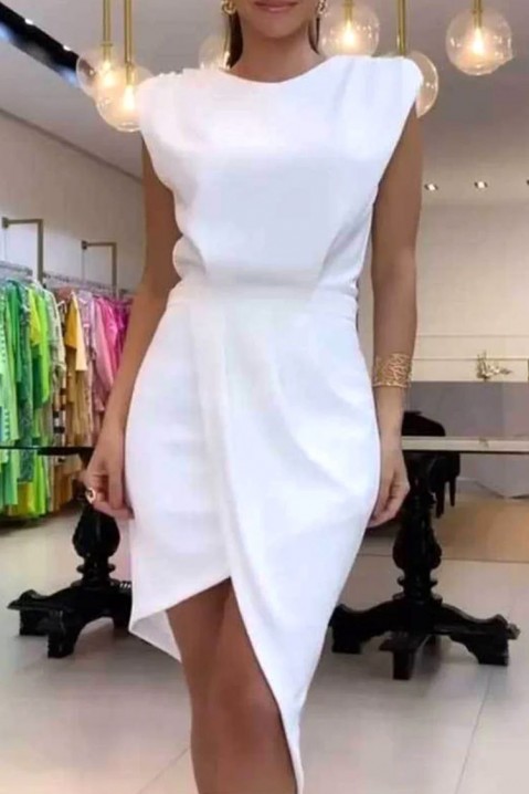Šaty LEORTINA WHITE, Farba: biela, IVET.EU - Štýlové oblečenie