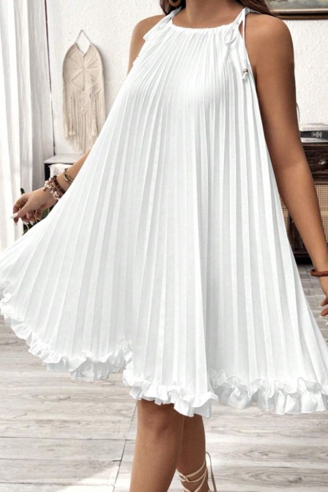 Šaty MERGETA WHITE, Farba: biela, IVET.EU - Štýlové oblečenie