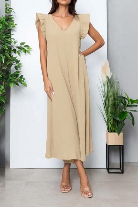 Overal DREFIOLA BEIGE, Barva: béžová, IVET.EU - Stylové oblečení