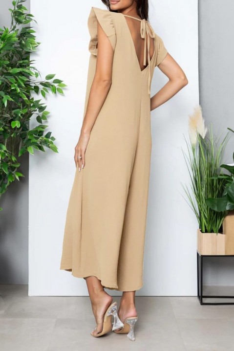 Overal DREFIOLA BEIGE, Barva: béžová, IVET.EU - Stylové oblečení