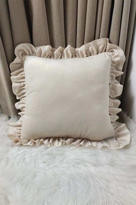 Μαξιλαροθήκη ROBELGA BEIGE 40х40 cm, Χρώμα: μπεζ, IVET.EU - Εκπτώσεις έως -80%