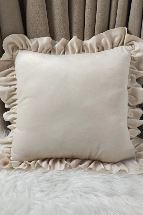 Μαξιλαροθήκη ROBELGA BEIGE 40х40 cm, Χρώμα: μπεζ, IVET.EU - Εκπτώσεις έως -80%