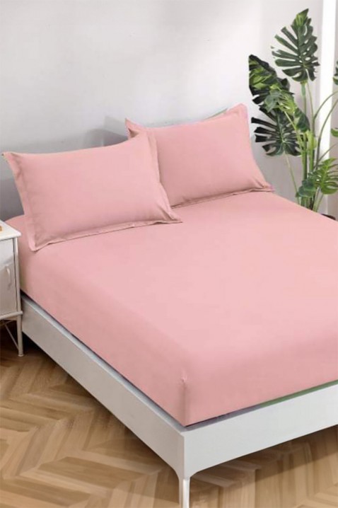 Prostěradlo s gumou BANDENA PINK 200х220 cm, Barva: ružová, IVET.EU - Stylové oblečení