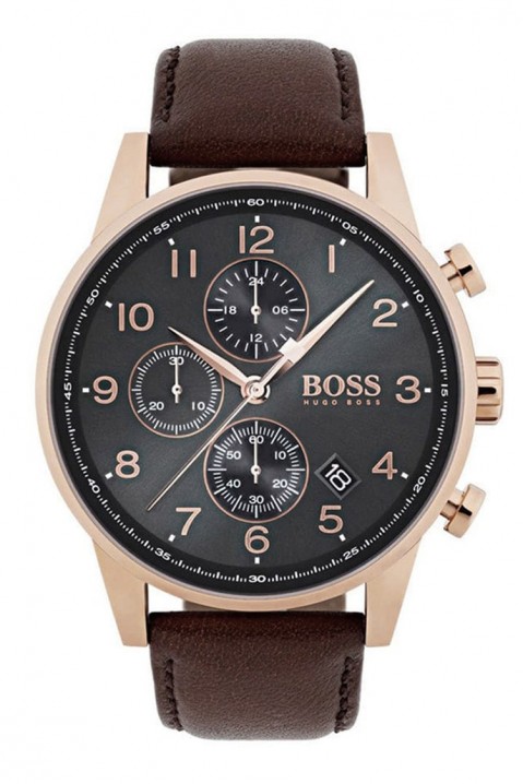 Pánske hodinky HUGO BOSS Navigator 1513496, Farba: hnedá, IVET.EU - Štýlové oblečenie