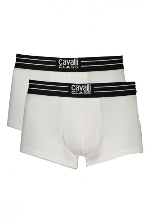 Sada 2 boxerek CAVALLI CLASS BB WHITE, Barva: bílá, IVET.EU - Stylové oblečení