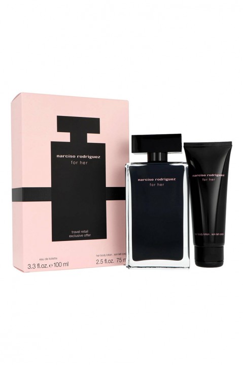 Dámska súprava Narciso Rodriguez For Her EDT 100 ml + Body Lotion 75 mlIVET.EU - Štýlové oblečenie