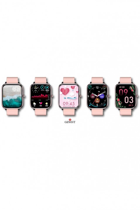 Smartwatch Giewont Dynamic SmartCall GW230-1, Χρώμα: ροζ, IVET.EU - Εκπτώσεις έως -80%