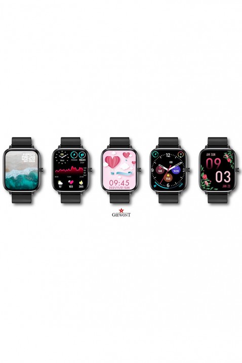 Smartwatch Giewont Dynamic SmartCall GW230-2, Χρώμα: μαύρο, IVET.EU - Εκπτώσεις έως -80%