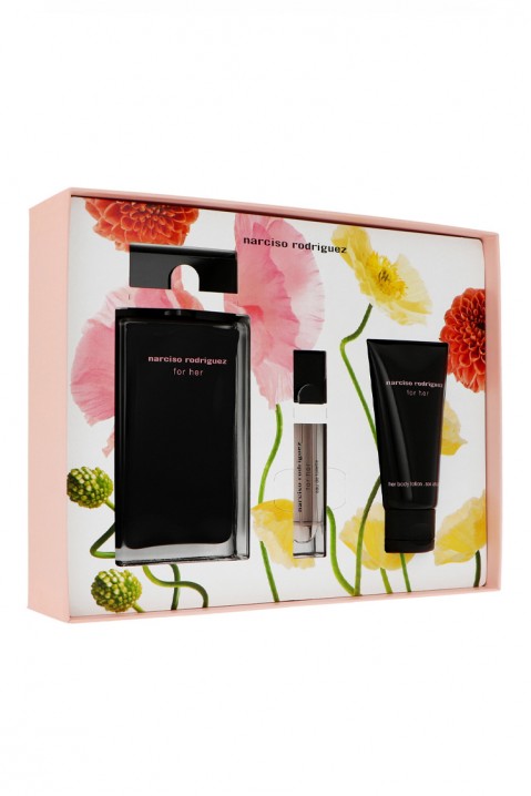 Dámska súprava Narciso Rodriguez For Her EDT 100 ml + Mini 10 ml + Body Lotion 50 mlIVET.EU - Štýlové oblečenie