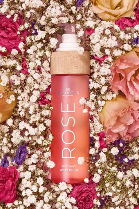 Tonikum na tvár COCOSOLIS ROSE Soothing Spray Toner 110 mlIVET.EU - Štýlové oblečenie