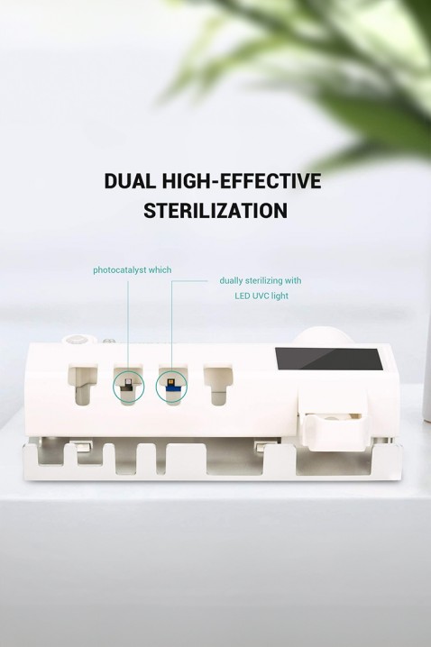 UV sterilizátor pre zubné kefky BERLINZA, Farba: biela, IVET.EU - Štýlové oblečenie