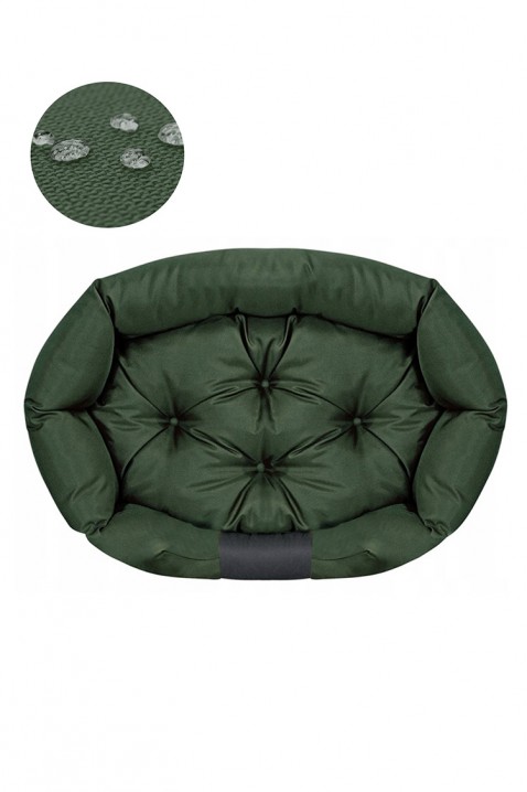 Luxusný pelech CARZO GREEN 115 cm x 95 cm, Farba: zelená, IVET.EU - Štýlové oblečenie