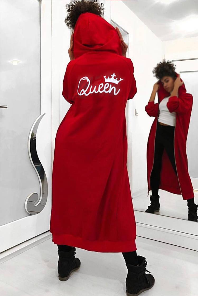 red queen hoodie