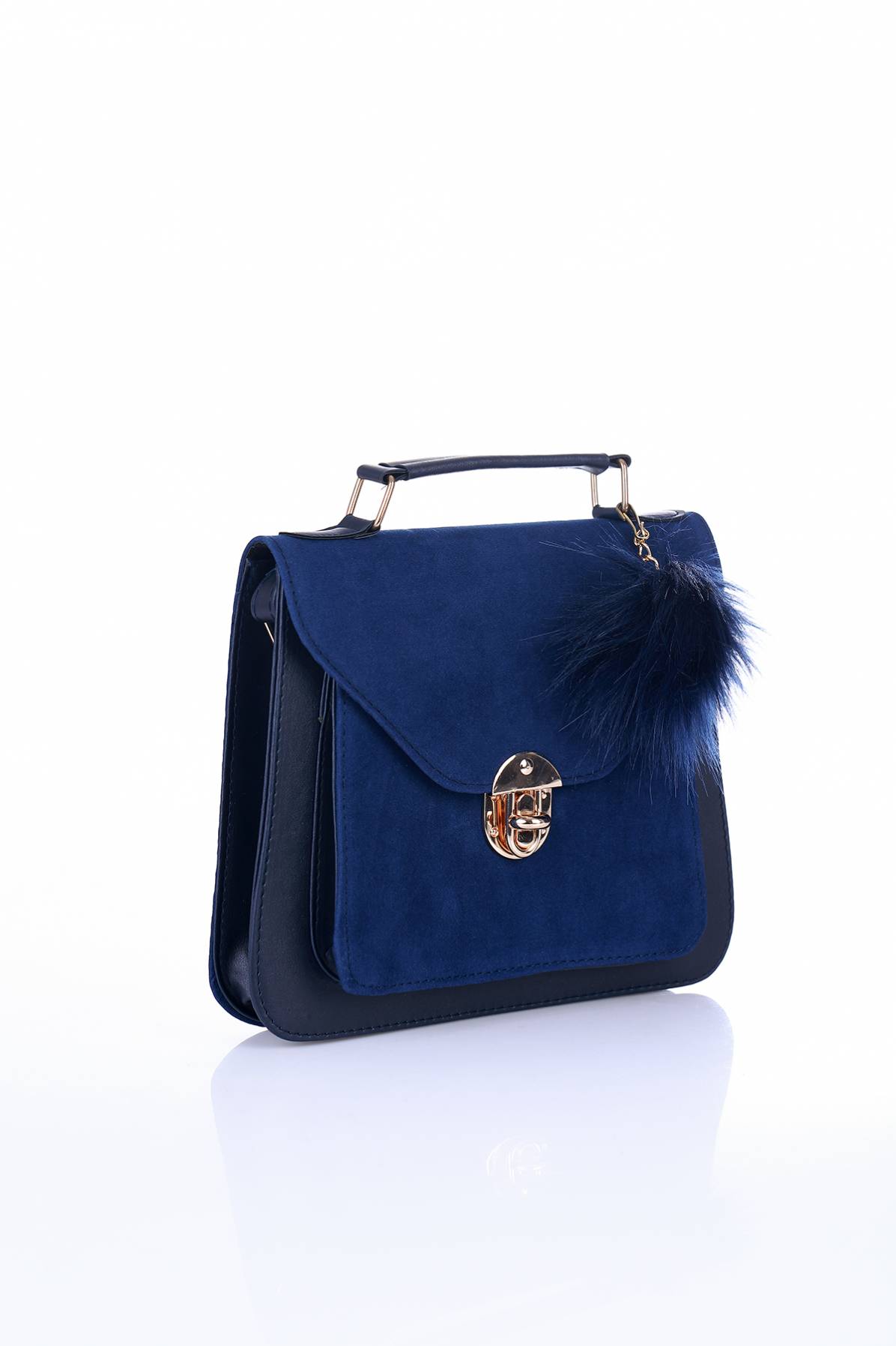 blue colour bag