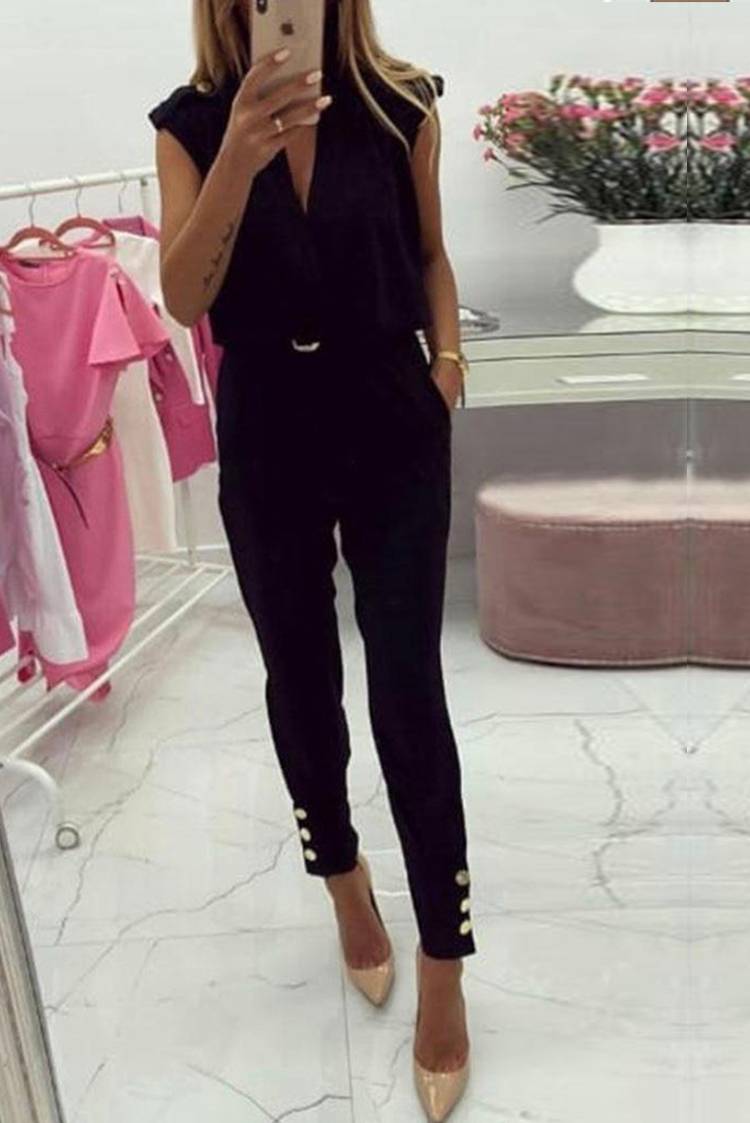 jumpsuit in black colour