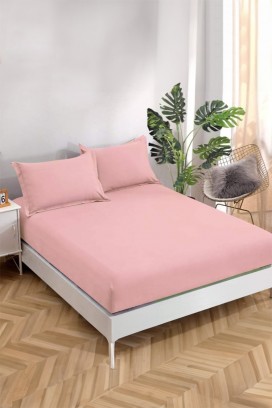 Prostěradlo s gumou BANDENA PINK 200х220 cm