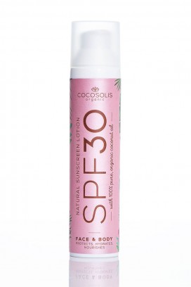 COCOSOLIS SPF 30 NATURAL SUNSCREEN LOTION 110 ml Αντηλιακή Λοσιόν